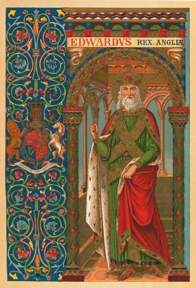 St Edward the Confessor by English School